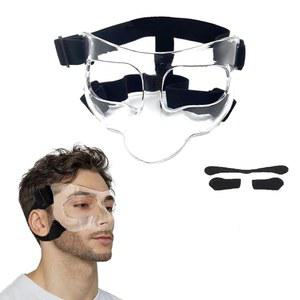 부러진 코를 위한 KEDAO 코 보호대, 남녀용 폼 패딩이 있는 조절 가능한 농구 얼굴 보호 마스크, 농구, 축구를 코와 얼굴을 부상으로부터 보호하는 스포츠 트레이닝 마스크