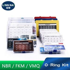 고무 실리콘 O링 씰 FKM 세트 R 오링 와셔 씰링 VMQ 박스 니트릴