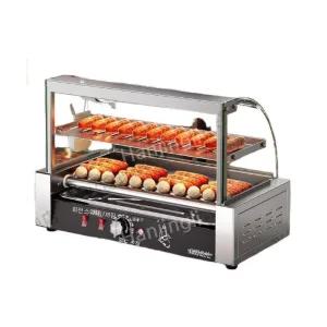 소시지 그릴 핫도그 자동 데스크탑 상업용 가정용 식급 기계 호떡 군고구마 스테인리스관