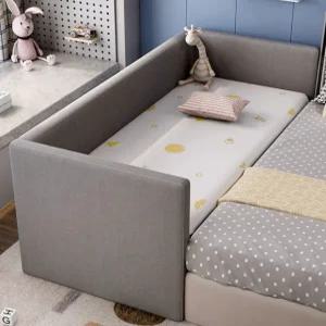 보조침대 확장 간이 안전가드 아기 쿠션 저상형 간이침대 폭좁은 이동식 침대옆 병원 보조