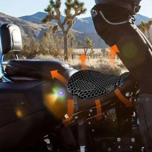 바이크 통풍 쿠션 안장 충격흡수 오토바이 시트 패드 (WFA7073)