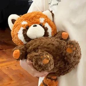 귀여운 렛서판다 너구리 인형 봉제 동물인형 조카 선물 55cm