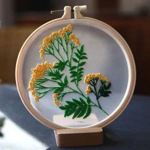 십자수 세트 DIY 자수도안 실 바늘 포함 구성