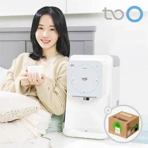 풀무원투오 미니 워터 디스펜서 무타공 냉온수 정수기 뉴트럴화이트 PWD-100NW 워터팩