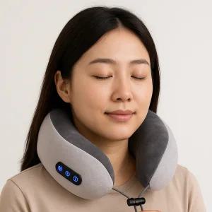 마사지필로우 주무름 진동 마사지 무선목베개 안마기 마사지기