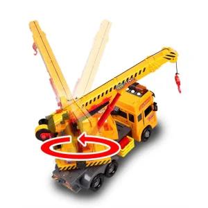 뽀로로 레버작동 360도 회전 후크조절 크레인 남아선물 자신감 중장비 유아