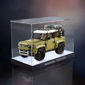 아크릴케이스 보관함 레고 랜드로버 디펜더 흰색 호환