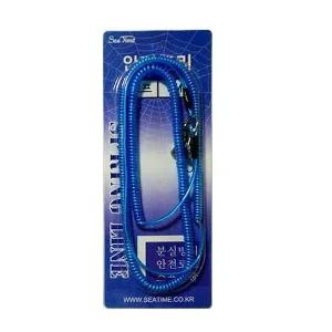 [골드스마일]ST 씨타임 스프링줄(5m) 파란색 안전고리 여수낚시 한치애기