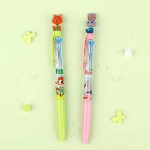 디즈니 주토피아 마스코트 피규어 3색 볼펜 2 option