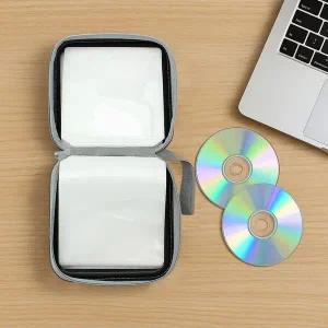 스마트 하드 CD케이스 48장 블랙 DVD 보관정리함 공씨디케이스