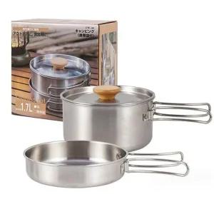 [하프클럽/셀러허브_여성트랜드패션]코펠세트 차박 백패킹 냄비 프라이팬 2