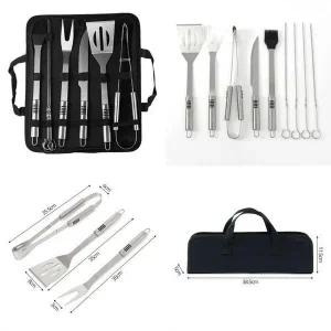 [하프클럽/셀러허브_여성트랜드패션]차박 바베큐 조리도구 스텐 키친툴 9p
