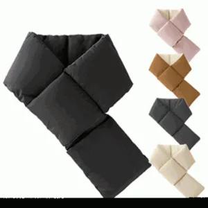 [파우치데이] 웜 패딩 머플러(개별 스트링백 포장) [WT068]보온/겨울/패딩/방한/목도리/핫팩/털/머플러