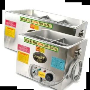 오뎅기계 고정형 조리기 4구 6구 6인치 전기어묵조리기HY 고정