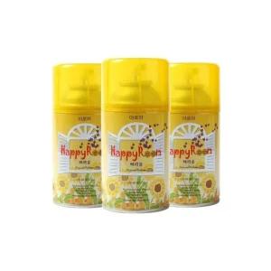 해피룸 자동 향분사기 리필 청향제 방 W 아로마립 향캔 방향제 자동분사기리필