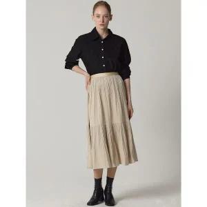 [데코]플리츠 밴딩 볼륨 스커트 택가격 85000원 _P412311880