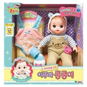 영실업 인형놀이 어부바 콩콩이 유아 어린이 장난감 유아완구