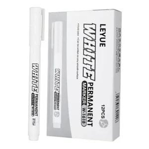 유성 마카펜 화이트 아크릴 페인트 마커펜 유리에 쓰는 지워지지 않는 매직펜 12개