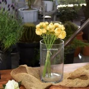 도자기화병 미니화분 미니화병 장식꽃병 12x40cm 생화화병 화병 유리