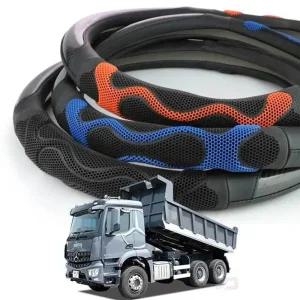 벤츠트럭 핸들커버 트럭 핸들커버 A타입 벌집그립/파워/카버/핸드/메가/큰차/버스/카브/커바/대형차/논슬립