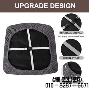 방수 의자 시트 슬립 커버 다이닝 룸 꽃 패턴 스트레치 1 pc