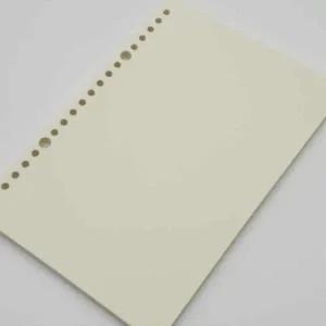 A5 바인더 수납용지 클리어 표지 노트 커버