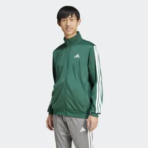 매장정품 ADIDAS 아디다스 [남녀공용] 레귤러 트랙탑 (JI8821) 3S 트리콧 트랙 재킷 삼선 져지 그린 745901