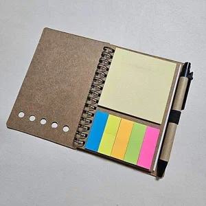 줄노트 A6 노트 풀세트 볼펜 메모지