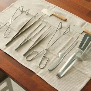 (벨르) 스텐 고기집게 조리핀셋 삼각집게 양면뒤집개 WFKN3U0