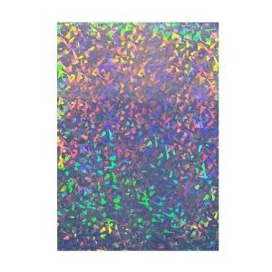 스티커인쇄 접착식인쇄지 다이아몬드 패턴 접착 용지