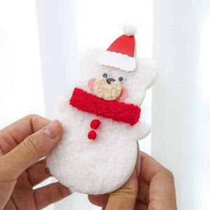 예쁜 솜눈이 인형 생일카드 화이트 카드 축하카드 특별한 기념일