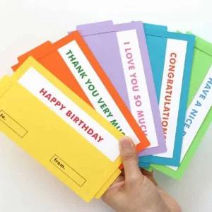 생일 축하 카드 디자인 박스 메일 생신 기념