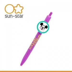 캐릭터문구 디즈니 레트로 아트컬렉션 볼펜 미키마우스 바이올렛