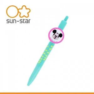 디즈니 레트로 아트컬렉션 볼펜 미키마우스 민트그린 캐릭터문구