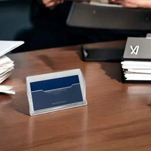 명함지갑 mool 투명 명함케이스 아크릴 꽂이 보관함