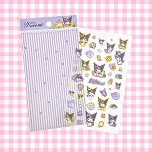 캐릭터 산리오 다꾸 스티커 (쿠로미)