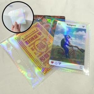 홀로그램 1p 3공 포카바인더 속지 포토카드 앨범 포카