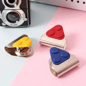 자석 집게 45mm MMC-02 3개입 색상랜덤