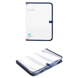 스냅단추 화일 파일 케이스 서류철 33.7x23.7cm 1P BU 화일보관
