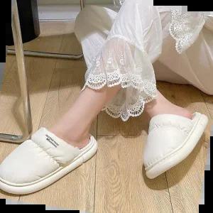 여성실내화 양털패딩슬리퍼 뽀글이 겨울 실내화 여성 사무실 학생