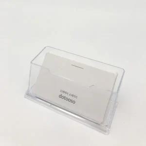 명함꼿이 투명 아크릴 명함 케이스 1단