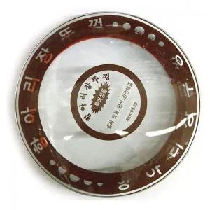 유리 뚜껑 된장 항아리 장독 단지 보관용