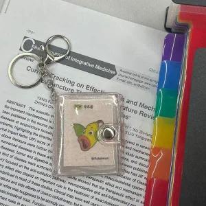 띠부띠부씰 스티커북 미니앨범 샤이니핑크 띠부띠부씰북