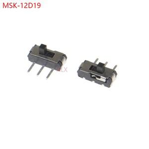 10PCS 슬라이드 스위치 마이크로 전원 토글 3Pin/6Pin/8Pin Dip/Smd 직각 2.0MM/2.54MM/3MM/4.7MM SS12D10