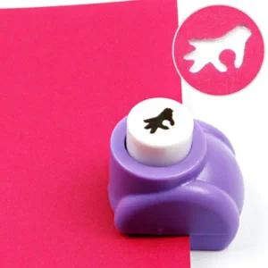 미니 펀칭기 종이 타공 팬시 구멍뚫기 손모양 팬시용품