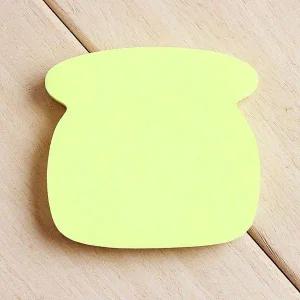 디자인 접착 메모지 100매 모양랜덤 공부 디자인 부착