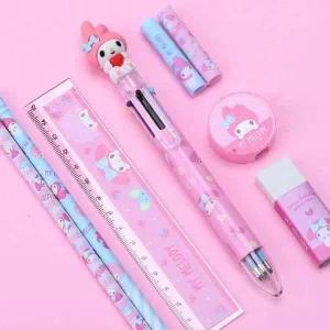 산리오캐릭터즈 케이스 문구세트 마이멜로디 수업