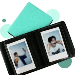 깔끔한사진정리 예쁜컬러 사각포토북 포토카드 바인더 폴라로이드 사진앨