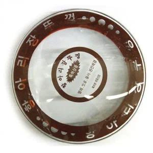 유리 단지 항아리 뚜껑 된장 저장 용기 뚜껑