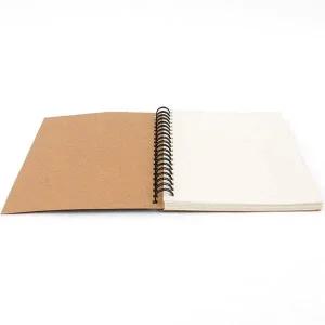 무선노트 무지노트 무선 크라프트 공책 스프링